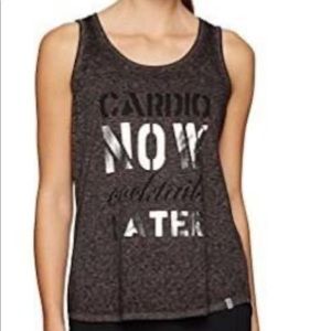 Cardio now cocktails later keyhole tank